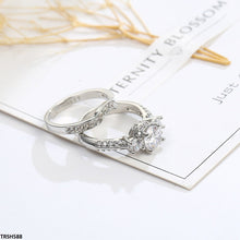 TRSH588 YLE Cocktail Couple Ring  - TRSH