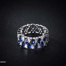 TRSH597 YLE Double Tear Ring  - TRSH