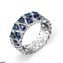 TRSH597 YLE Double Tear Ring  - TRSH