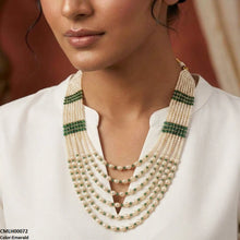 CMLH00072 SDQ Pearl 7 Layered Mala - CMLH