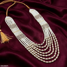 CMLH00075 SDQ Pearl 7 Layered Mala - CMLH