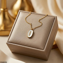 TPSH00785 MMJ Stainless Steel Oval Pendant - TPSH