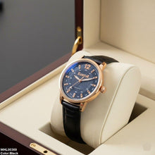 WHL00369 IWA Round Luxe Leather Women's Watch - WHL