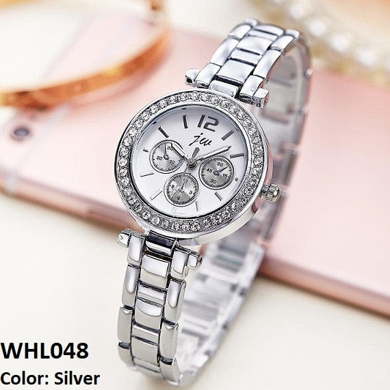 WHL048 CZH Round Chain Watch - WHL