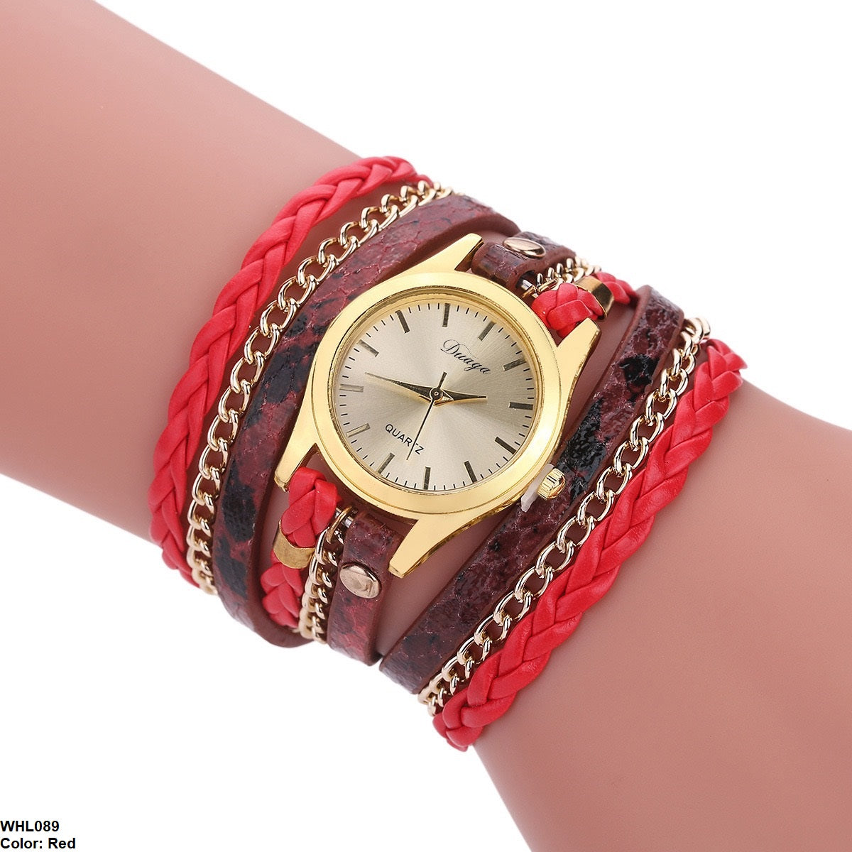 WHL089 HET Layered Bracelet Watch - WHL