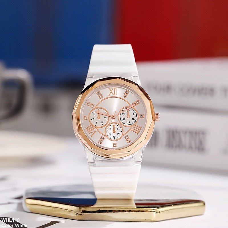 WHL118 YHH Three-Dial Round Watch - WHL
