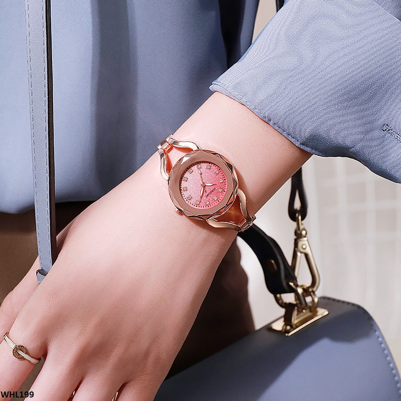 WHL199 LST Pink Gradient Dial Watch - WHL