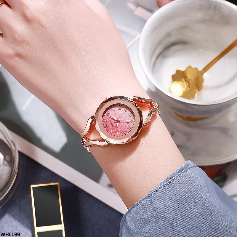 WHL199 LST Pink Gradient Dial Watch - WHL