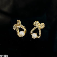PETH190 SDQ Bow Pearl Tops Pair - PETH