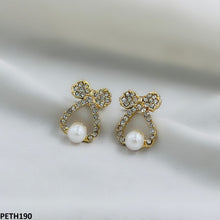 PETH190 SDQ Bow Pearl Tops Pair - PETH