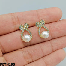 PETH190 SDQ Bow Pearl Tops Pair - PETH