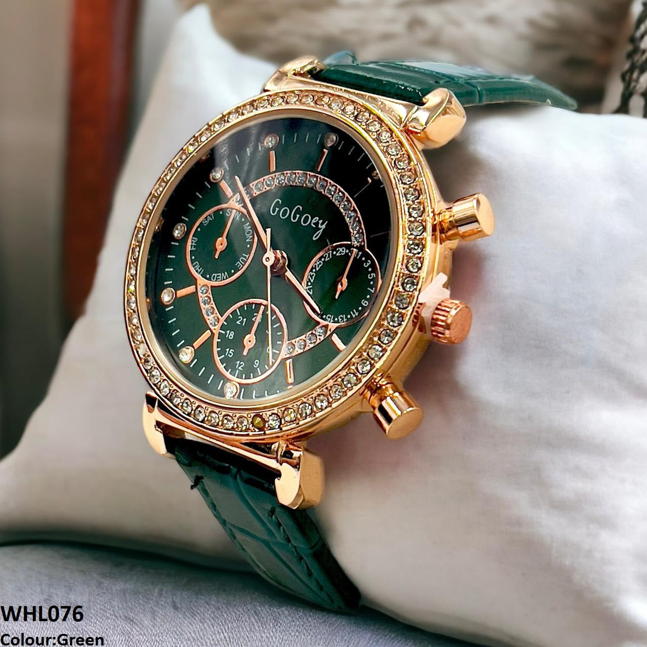 WHL076 CZH Circle Layered Watch - WHL