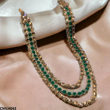 CMLH043 FRN Oval Layered  Mala- CMLH