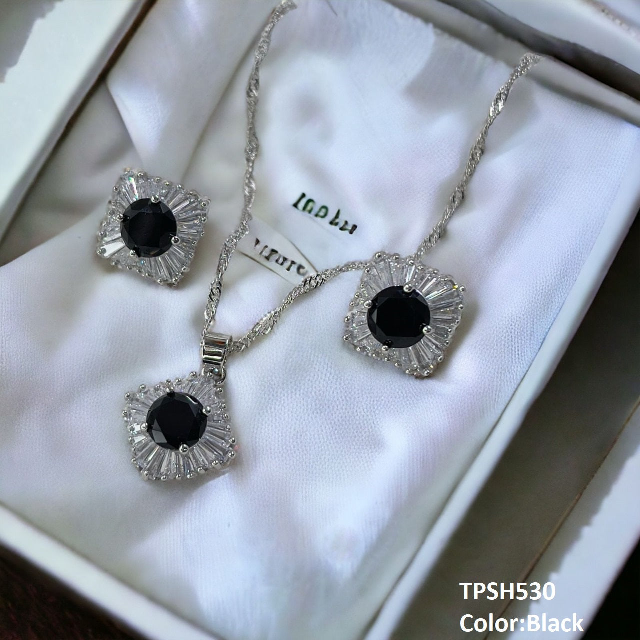 TPSH530 SHJ Flower Pendent Set - TPSH