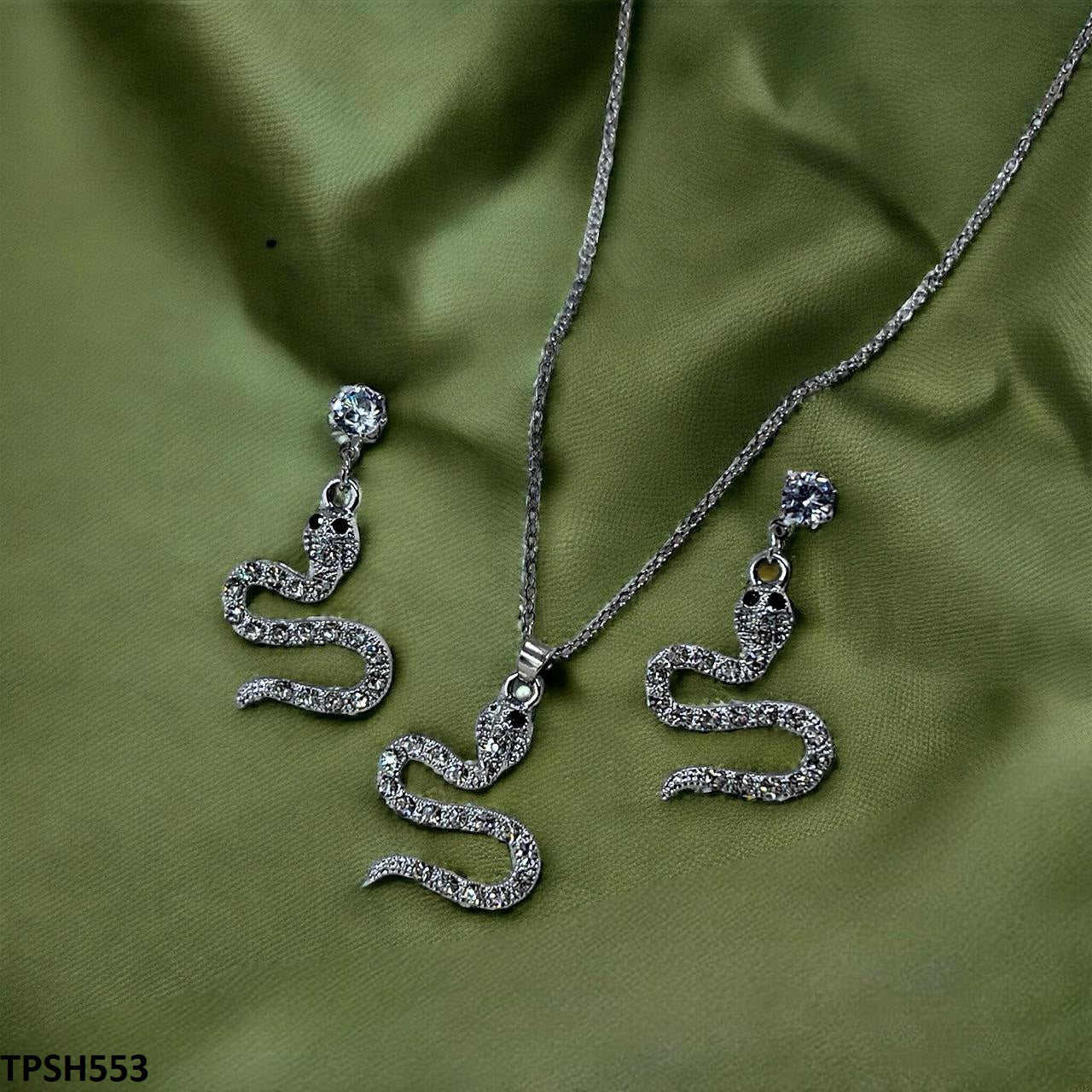 TPSH553 GCQ Snake Pendent Set - TPSH
