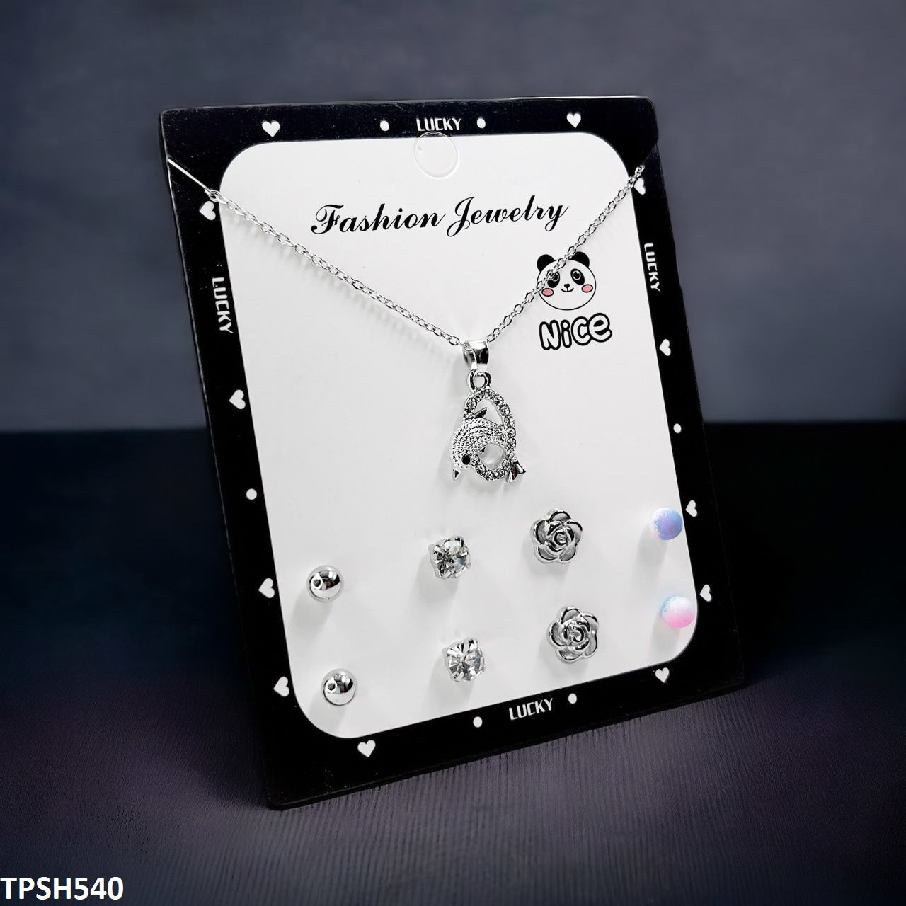 TPSH540 FNG Fish Pendent Set - TPSH