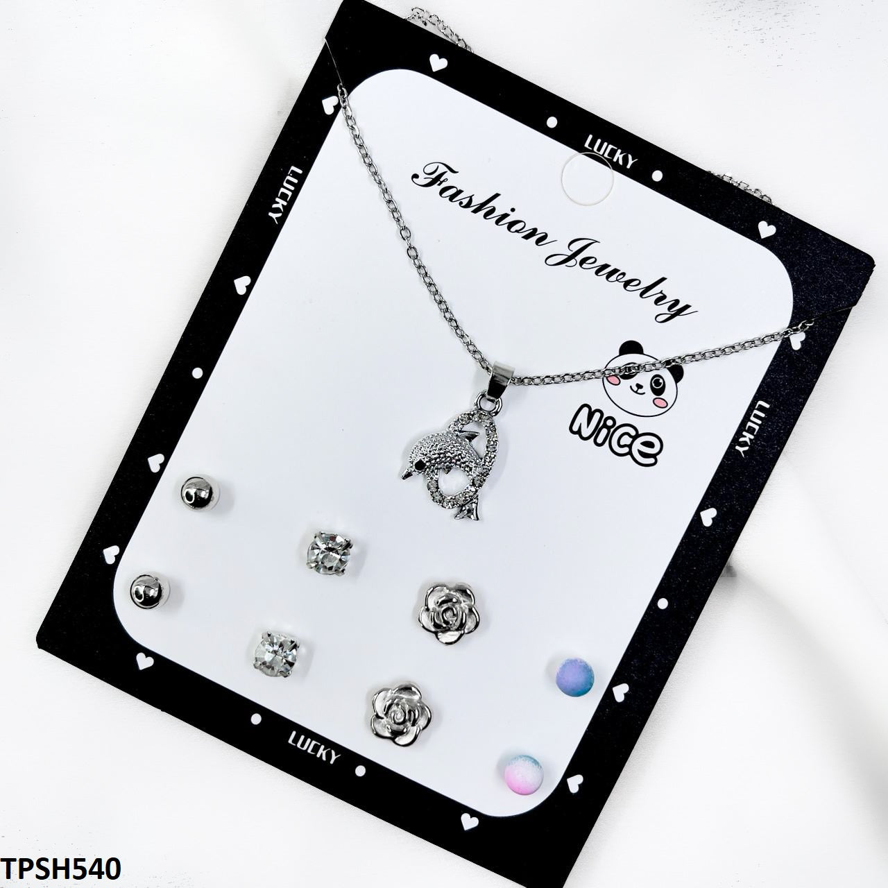 TPSH540 FNG Fish Pendent Set - TPSH