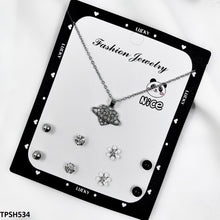 TPSH534 FNG Heart Pendent Set - TPSH
