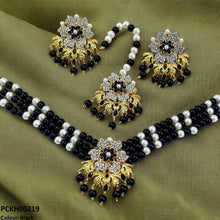 PCKH00219 SDQ Flower Neck Choker Set- PCKH