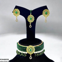 PCKH00220 MZM Oval Pearl Choker Set - PCKH