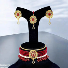 PCKH00220 MZM Oval Pearl Choker Set - PCKH