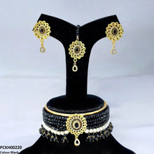 PCKH00220 MZM Oval Pearl Choker Set - PCKH