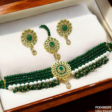 PCKH00220 MZM Oval Pearl Choker Set - PCKH