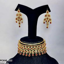 PCKH00222 FRN Marquise Tear Choker Set - PCKH