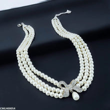 CMLH00054 SDQ Bow Batch Pearl Mala - CMLH