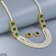 CMLH00060 FRN Rectangle Pearl Mala Set  - CMLH