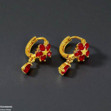 TEHH00440 FRN Tear Drop Hoops Pair - TEHH