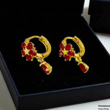TEHH00440 FRN Tear Drop Hoops Pair - TEHH