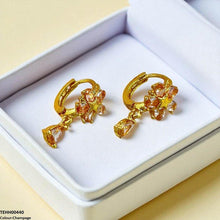 TEHH00440 FRN Tear Drop Hoops Pair - TEHH