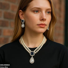 CMLH00063 SDQ Square/Tear Drop Mala Set - CMLH