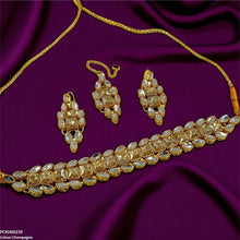 PCKH00239 FRN Marquise Square Choker Set - PCKH