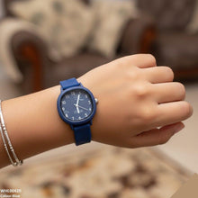 WHL00420 IWA Round Flower Rubber Strap Women's Watch - WHL