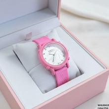 WHL00419  IWA Round Leaf Dial Rubber Strap Women's Watch - WHL