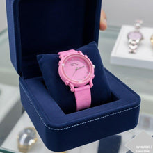 WHL00417  IWA Round Leaf Dial Rubber Strap Women's Watch - WHL
