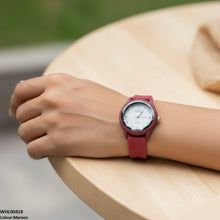 WHL00418 IWA Flower Rubber Strap Women's Watch - WHL