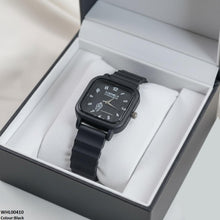 WHL00410 IWA Square Mini Box Dial Rubber Strap Women's Watch - WHL