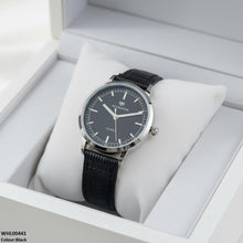 WHL00441 BWS Round Simple Dial Leather Strap Women's Watch - WHL
