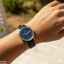 WHL00441 BWS Round Simple Dial Leather Strap Women's Watch - WHL