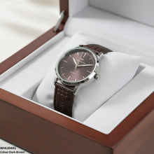 WHL00441 BWS Round Simple Dial Leather Strap Women's Watch - WHL