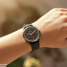 WHL00436 BWS Round  Bezel Leather Strap Women's Watch - WHL