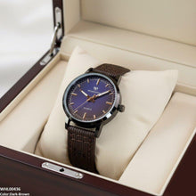 WHL00436 BWS Round  Bezel Leather Strap Women's Watch - WHL