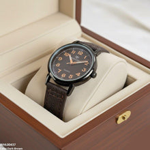 WHL00437 BWS Round  Bezel Numbering Dial Leather Strap Women's Watch - WHL