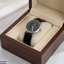 WHL00443 BWS Round Grey Bezel Magnetic Rubber Strap Women's Watch - WHL