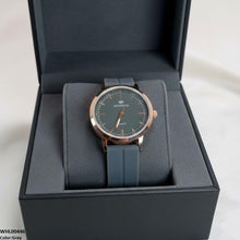 WHL00446 BWS Round Magnetic Rubber Strap Women's Watch - WHL