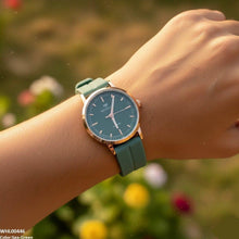 WHL00446 BWS Round Magnetic Rubber Strap Women's Watch - WHL