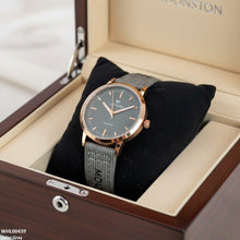 WHL00439 BWS Round Lining Dial Leather Strap Women's Watch - WHL
